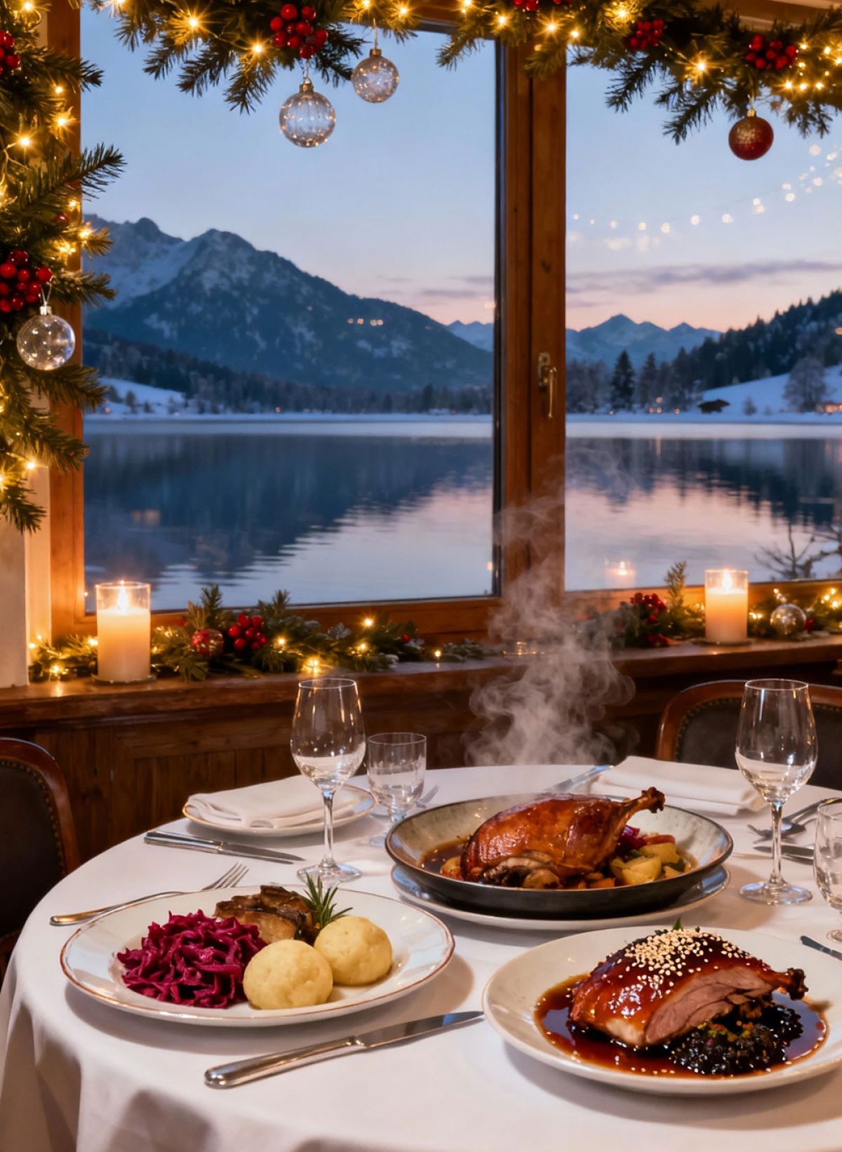 Jetzt Ihre Weihnachtsfeier oder Familien-Weihnachtsessen planen!