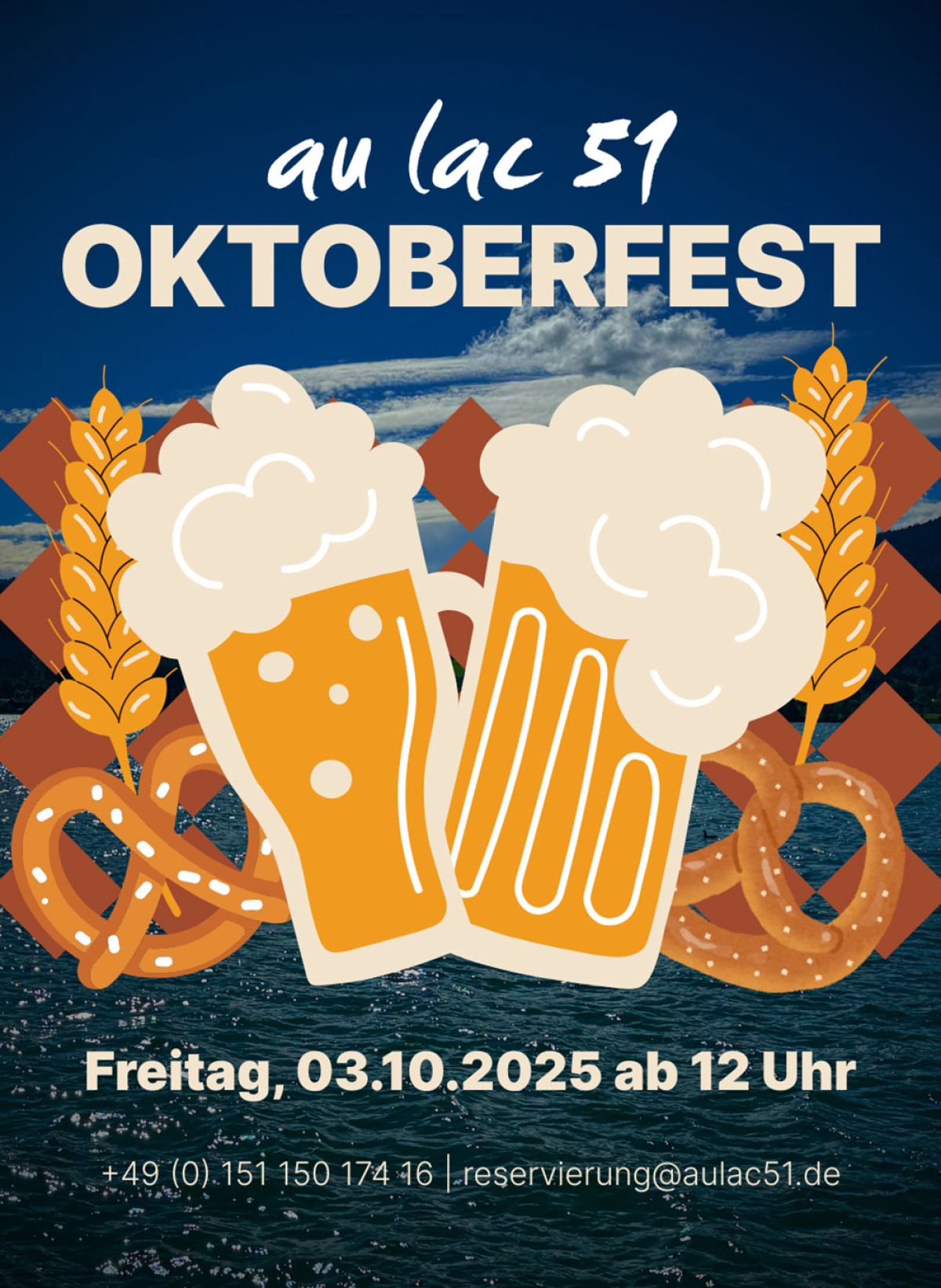 🎉 Oktoberfest am 3. Oktober im Restaurant au lac 51 🍺