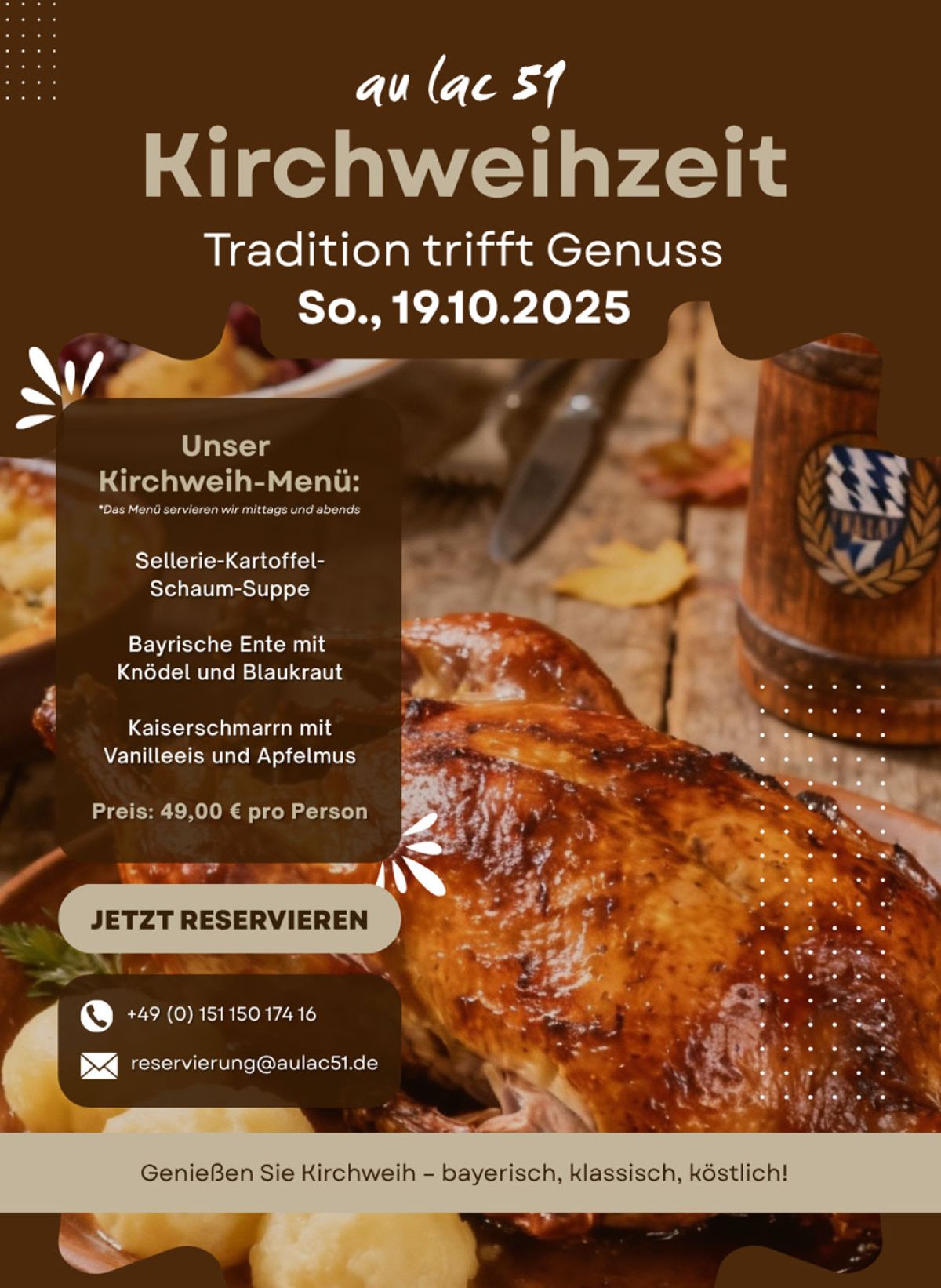 Au Lac 51 Kirchweih 2025